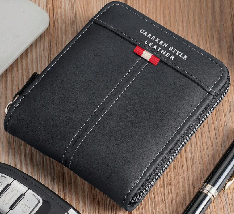 Cartera Vintage Multifuncional con Cremallera - CarrKen