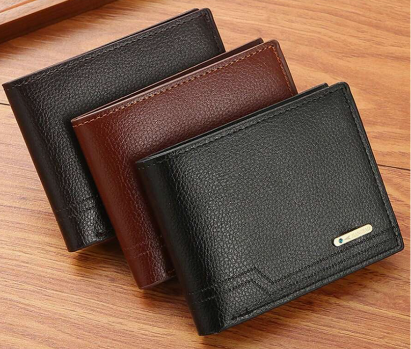 Lote de 3 Carteras Cortas para Hombre