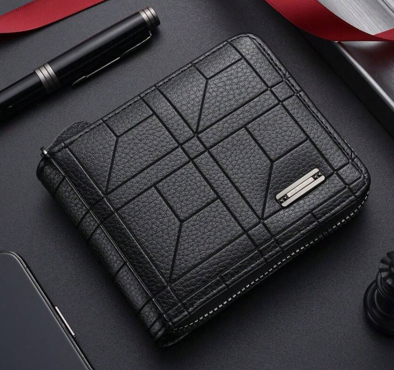 Cartera Corta para Hombre SHABILI - Estilo Coreano