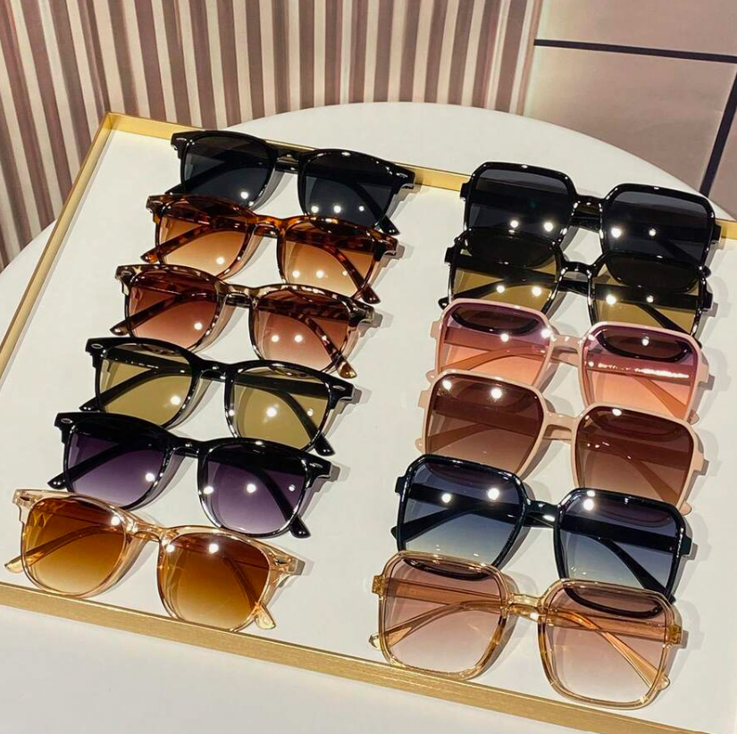 Lote 12 Gafas de Moda Geométricas Estilo Y2K