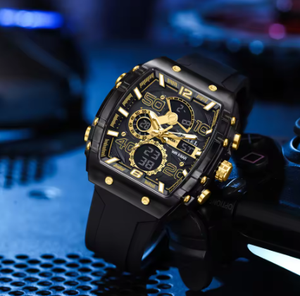 Reloj SMAEL Cuadrado Hombre - 4 Colores